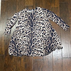 Pomelo, cheetah print, kids youth large dress